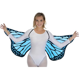Chaks - skrzydła motyla, kostium dla dorosłych, peleryna