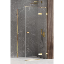 New Trendy Avexa Gold Shine kabina prostokątna 90x100x200
