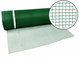 Siatka Plastikowa Zielona 100cm 25m oczko 20mm