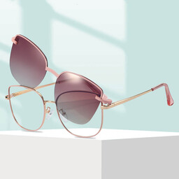Stylion 2w1 Okulary damskie do komputera + nakładka