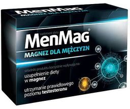 MenMag 30 tabl. Magnez dla mężczyzn plus MACA