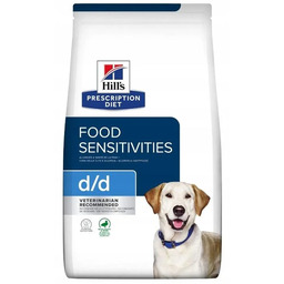 HILL''S Food Sensitivities d/d dla psa 4kg kaczka
