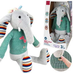 WOOPIE Interaktywny Słonik Przytulanka z Dźwiękiem i Światłem