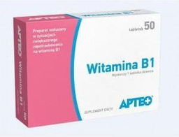 Witamina B1 3 mg, 50 tabletek /Apteo/