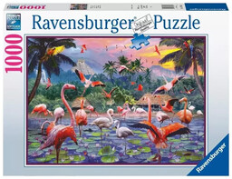 Puzzle 1000 Flamingi - Ravensburger