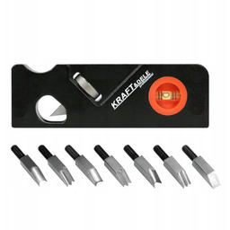 Strug Stolarski Ręczny do Fazowania Krawędzi 7 Ostrz