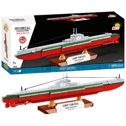 KLOCKI COBI 4855 Polski Okręt ORP Orzeł HISTORICAL