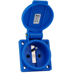 Gniazdo tablicowe jednofazowe Quick-Connect 230V IP54 Typ E