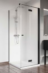 Radaway Nes Black KDJ B drzwi 80cm prawe