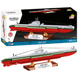 KLOCKI COBI 4856 Polski Okręt ORP Sęp HISTORICAL