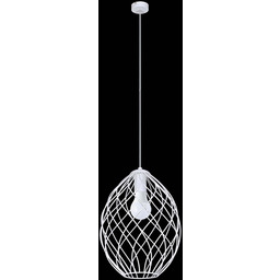 Lampa wisząca K-4792 Piers White, o owalnym kształcie,