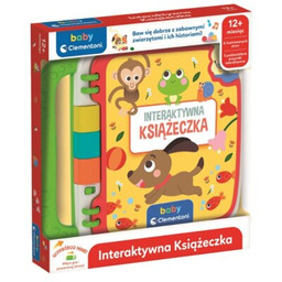 CLEMENTONI Zabawka edukacyjna Książeczka interaktywna 50388