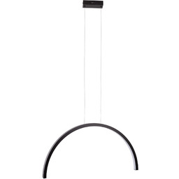TRIO ARC I lampa wisząca czarny mat metal