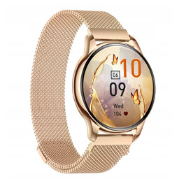 Smartwatch Ecowatch3 Złoty Ip67 Amoled Magnetyczny Pasek