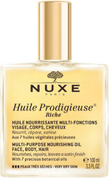 Nuxe Huile Prodigieuse Riche, intensywnie odżywiający olejek