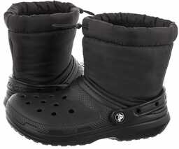 Śniegowce Crocs Classic Lined Neo Puff Boot Black