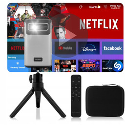 Przenośny Projektor Rzutnik 4K FOCUS KEYSTONE 9.0 200