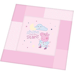 Herding Peppa Pig koc do raczkowania, poliester, wielokolorowy,