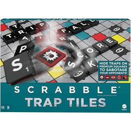 Mattel Games HLM17 - Scrabble Fallen-Gefahr (wersja niemiecka),