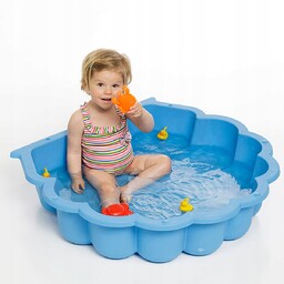 Piaskownica Duża Xl Basen 2W1 Muszelka