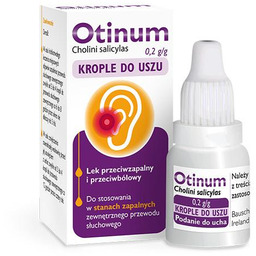 Otinum krople do uszu 0,2 g/g - 10