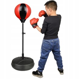 Gruszka Bokserska Rękawice Bokserskie Dla Dzieci Zestaw Stojący