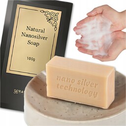 Raypath szare Mydło kosmetyczne w Kostce 100ml 100g
