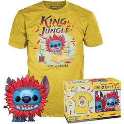 Funko POP! & Tee: Stitch Costume - Simba
