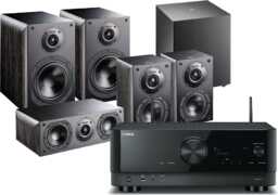 Yamaha RX-V4A (czarny) + Nota 260 (czarny) +