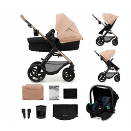 Wózek wielofunkcyjny Kinderkraft Moov 2 3w1 Beżowy