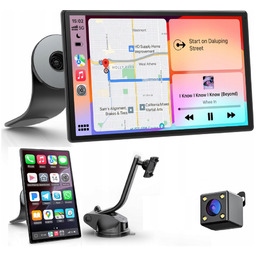 Radio Monitor Samochodowy 9" Carplay Android Auto Kamera