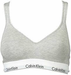 CALVIN KLEIN BIUSTONOSZ BALKONETKA DAMSKI SZARY