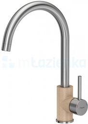 Bateria kuchenna/zlewozmywakowa 354 mm obrotowa SteelQ PVD stal