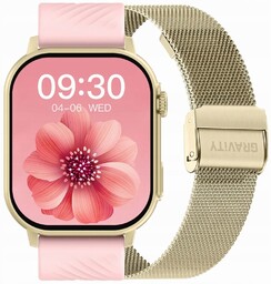 Inteligentny Zegarek Damski Smartwatch Gravity GT15-7 Bluetooth Rozmowy
