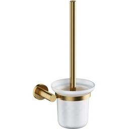 OMNIRES Szczotka WC wisząca MODERN PROJECT złoto szczotkowane