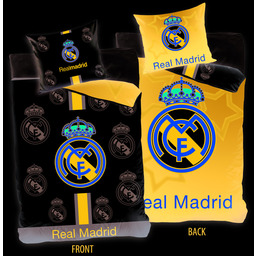 REAL MADRYT POŚCIEL DWUSTRONNA 140 X 200 Bawełna