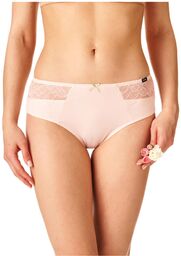 Figi damskie bawełniane (2 pack) z koronkowym wykończeniem