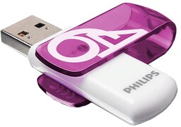 Pendrive PHILIPS Vivid Edition, 64 GB, USB 2.0