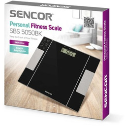 Sencor SBS 5050BK Waga łazienkowa fitness
