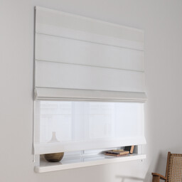 Roleta rzymska dzień noc Duo, biały, Aria