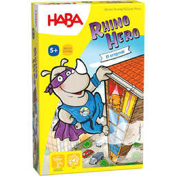 HABA 302273 - Rhino Hero, gra planszowa