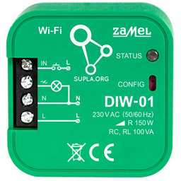 Zamel Supla DIW-01 - ściemniacz oświetlenia WiFi -