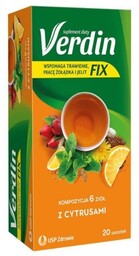 Verdin Fix z cytrusami, 20 saszetek