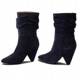 EVA MINGE DAMSKIE BOTKI KLASYCZNE SKÓRA 40 3B9G5*