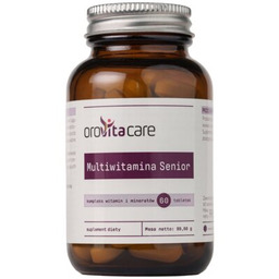 OROVITACARE Kompleks witamin i minerałów Multiwitamina Senior (60