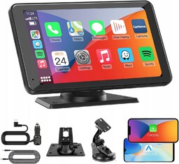 Radio Samochodowe Kaxruo T55 Ekran 7" Hd, CarPlay,