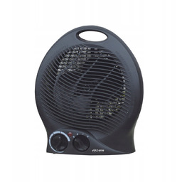 Termowentylator Z Termostatem 2000W Czarny Vo0800