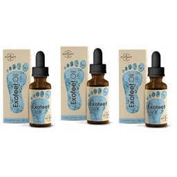 3x ExoFeet Oil - Olejek na Grzybicę Paznokci