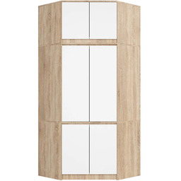 Elior Szafa narożna na ubrania z drążkiem dąb