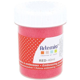Puder do embossingu 40 ml - Czerwony